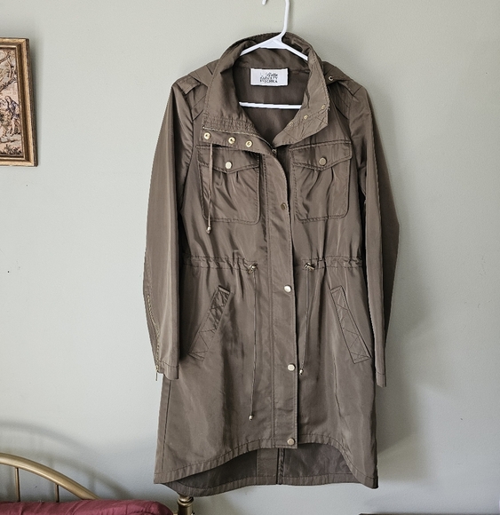 Badgley Mischka Anorak Utility Jacket - Picture 1 of 11
